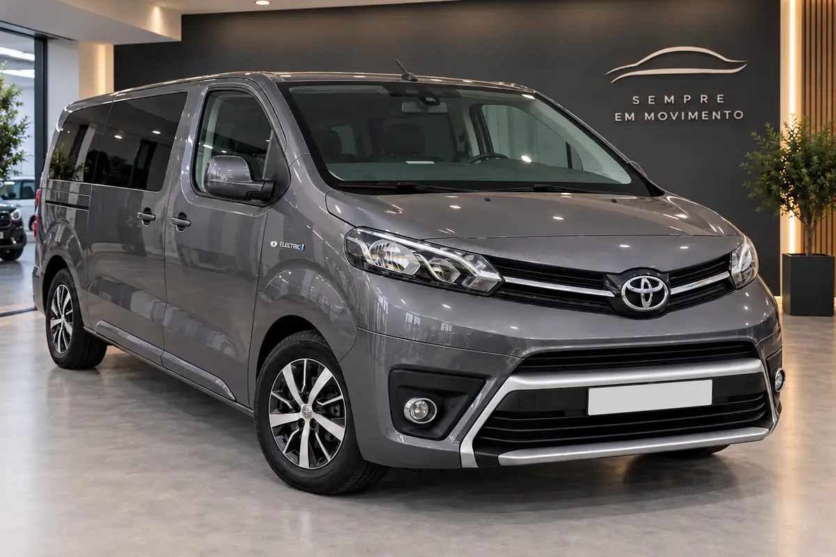 Toyota ProAce Verso, carrinha elétrica de passageiros